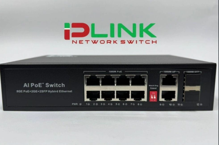 سوییچ برند آی پی لینک مدل YV-AI 2010GE-2SFP